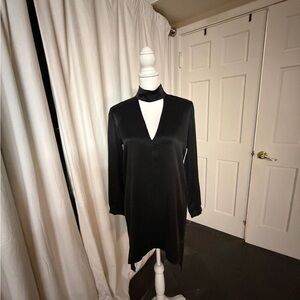 Mason Black Long Sleeve Dress